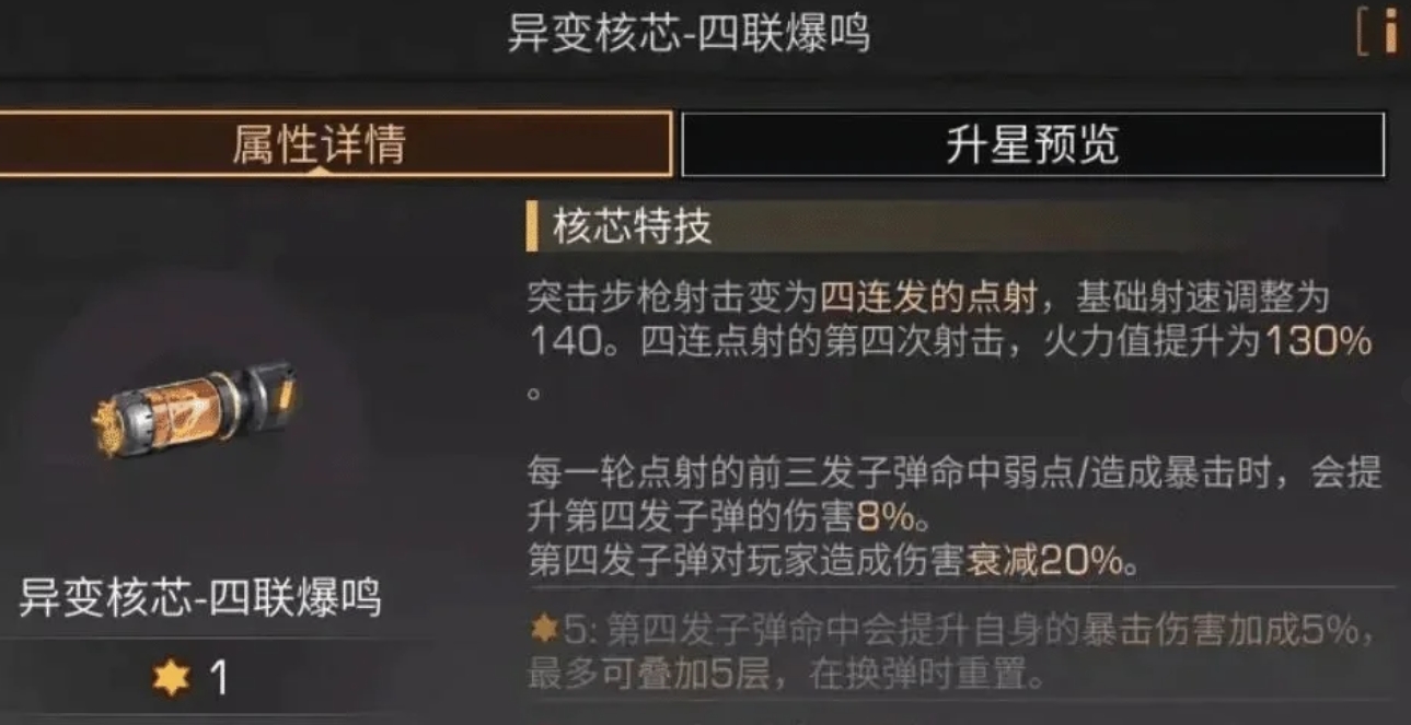 明日之后突击步枪核芯有哪些 明日之后突击步枪核芯有哪些