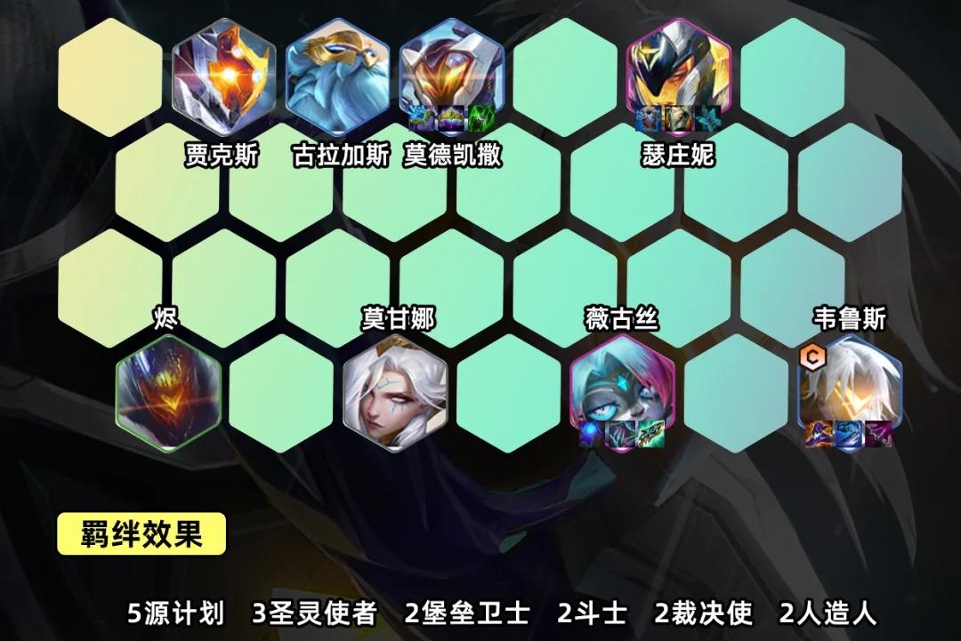 金铲铲之战圣源韦鲁斯怎么玩 金铲铲之战圣源韦鲁斯怎么玩