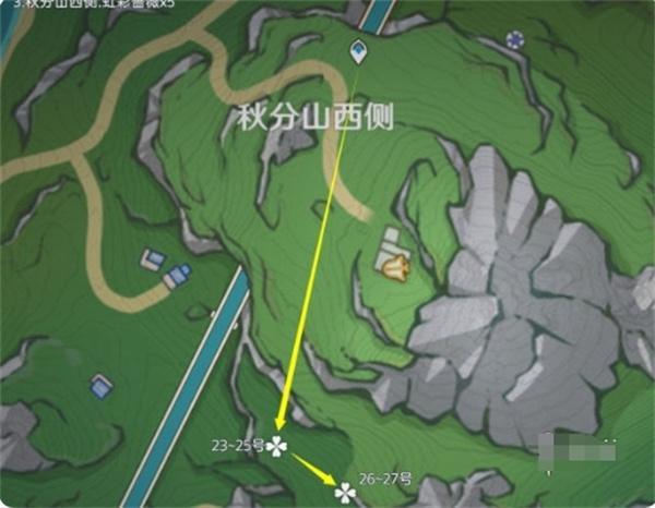 原神虹彩蔷薇采摘路线攻略 原神虹彩蔷薇采摘路线攻略