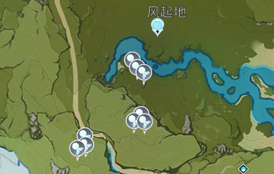 原神风种子位置介绍图2 原神风种子位置介绍图2