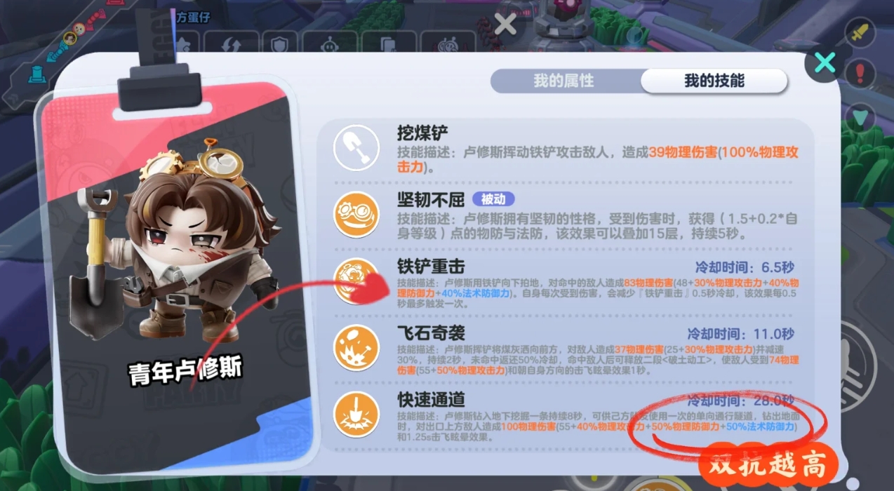 蛋仔派对矿工卢修斯技能怎么样 蛋仔派对矿工卢修斯技能怎么样