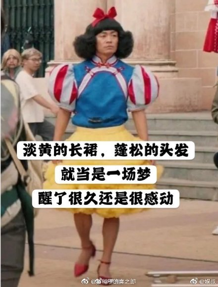淡黄的长裙蓬松的头发什么梗 淡黄的长裙蓬松的头发什么梗
