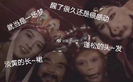 淡黄的长裙蓬松的头发什么梗 淡黄的长裙蓬松的头发什么梗
