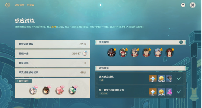 原神4.2感应试炼全试用阵容攻略 感应试炼全试用阵容搭配推荐[多图]图片6