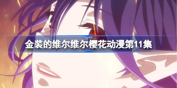 金装的维尔维尔樱花动漫第11集-金装的维尔动画免费第十一集