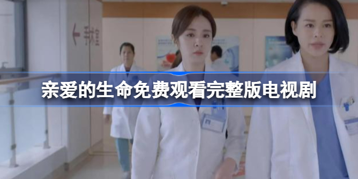 亲爱的生命电视剧在哪观看 -亲爱的生命观看地址