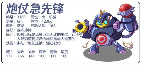 洛克王国炮仗急先锋技能表图鉴 炮仗急先锋性格推荐[多图]图片2