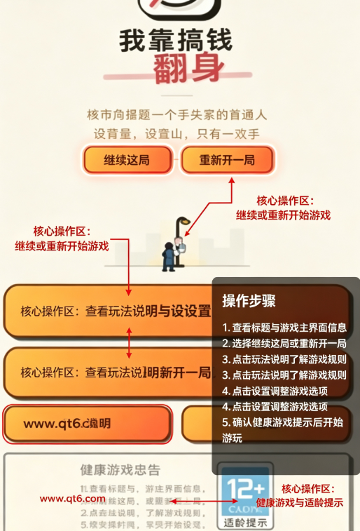 我靠搞钱翻身手游