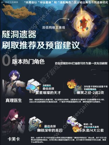 崩坏星穹铁道1.6双倍遗器刷什么好 1.6双倍遗器刷本推荐[多图]图片1