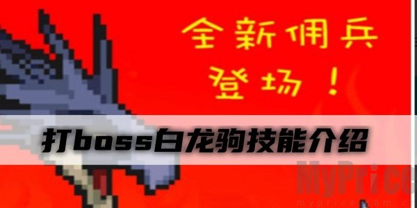打boss白龙驹技能介绍 白龙驹技能解析