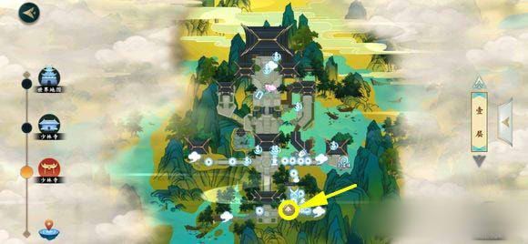 剑网3指尖江湖少林寺江湖秘攻略位置汇总[多图]图片11