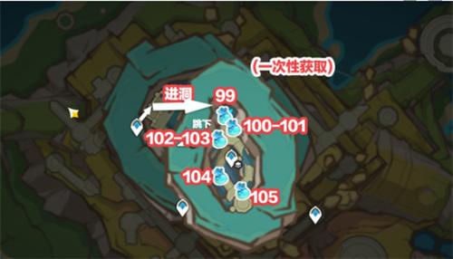 原神青蜜梅采集路线一览 原神青蜜梅采集路线一览