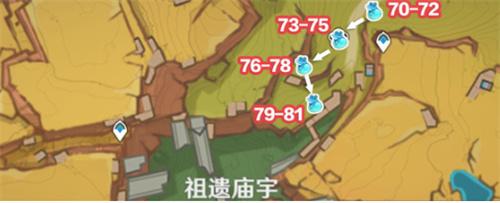 原神青蜜梅采集路线一览 原神青蜜梅采集路线一览