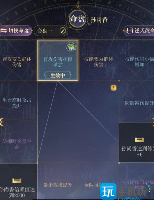 《如鸢》孙尚香命盘推荐 《如鸢》孙尚香命盘推荐