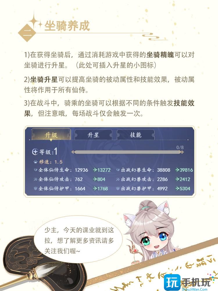 《卿云之上》坐骑系统介绍 《卿云之上》坐骑系统介绍