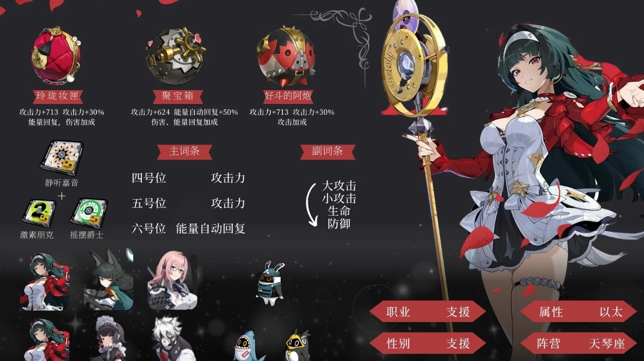 绝区零耀嘉音怎么配装和组队 绝区零耀嘉音怎么配装和组队