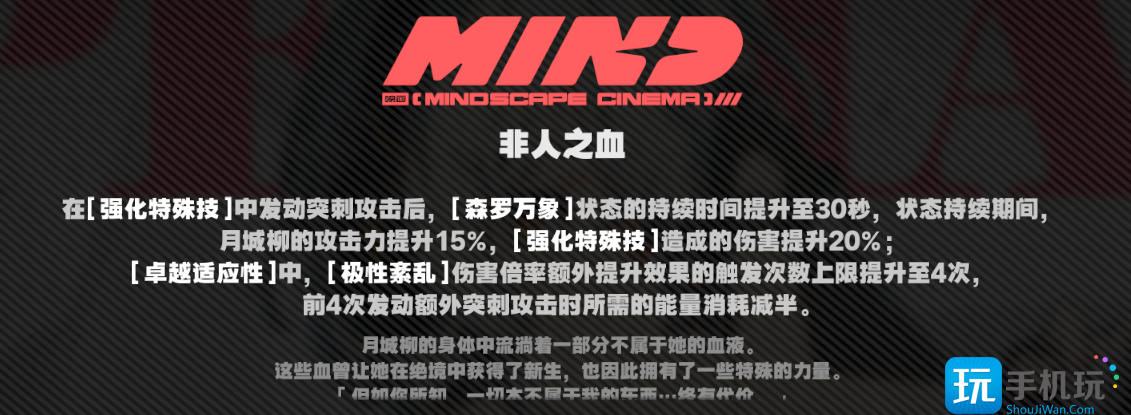 《绝区零》月城柳意像影画介绍 《绝区零》月城柳意像影画介绍