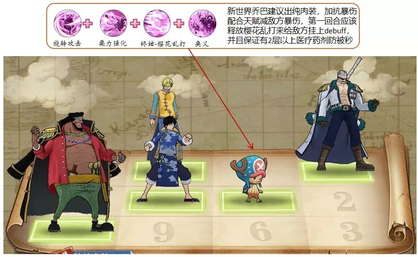 航海王燃烧意志乔巴阵容怎么搭配？三种风格选择你喜欢的构成阵容吧