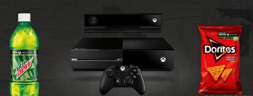 微软真土豪 携手激浪妙脆角送XBOXONE活动