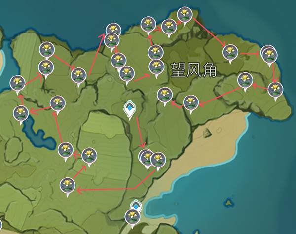 原神甜甜花在哪里收集？