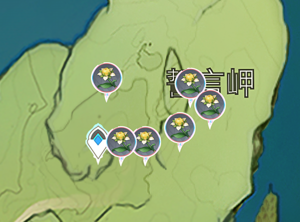 原神甜甜花在哪里收集？