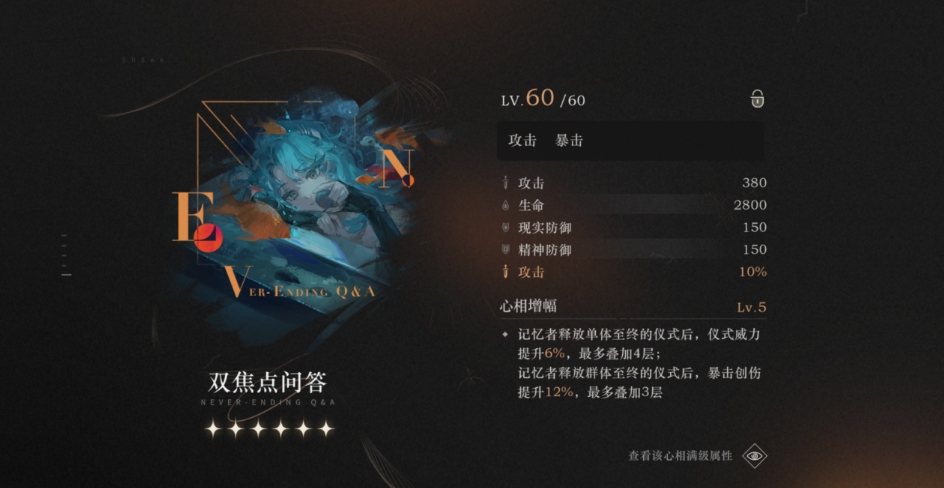 重返未来冷周六和库珀花环心相怎么样