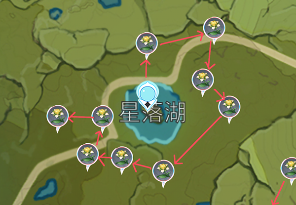 原神甜甜花在哪里收集？