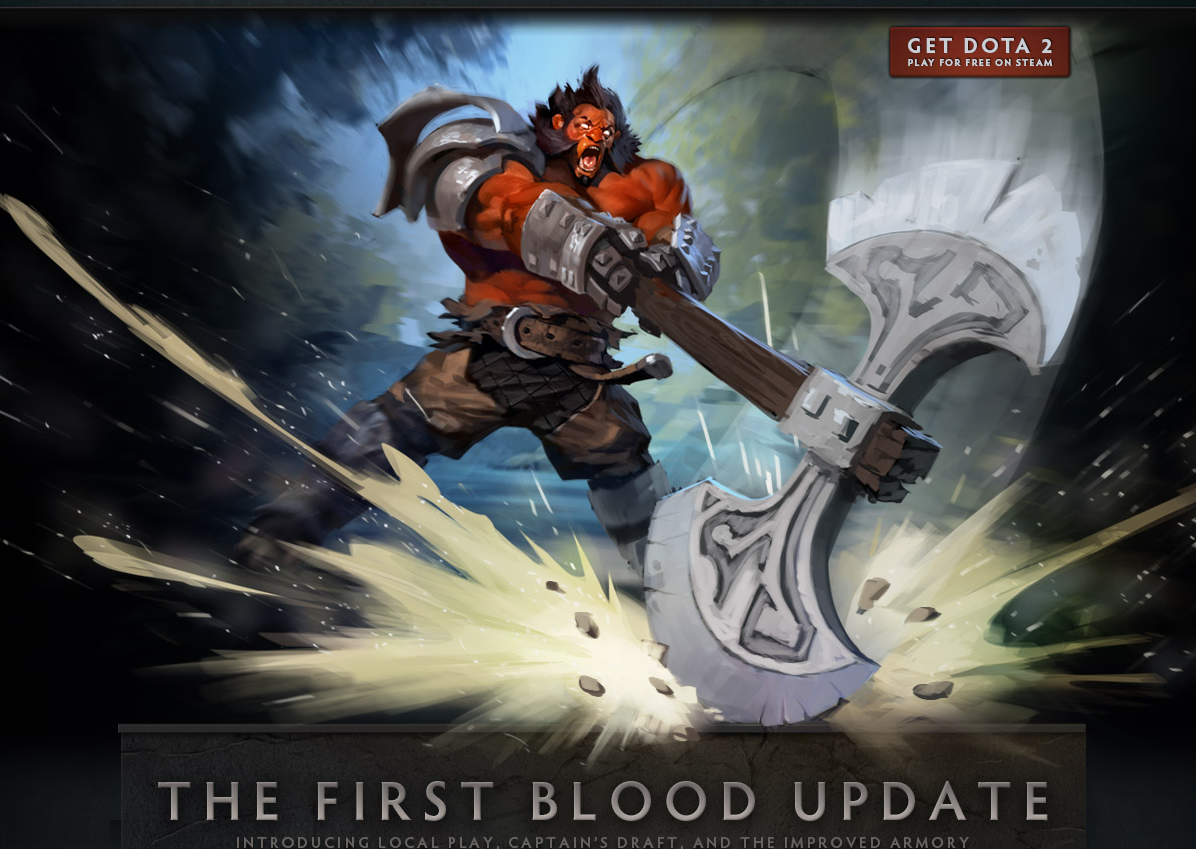 给力大更 DOTA2更新将修复泉水钩支持局域网