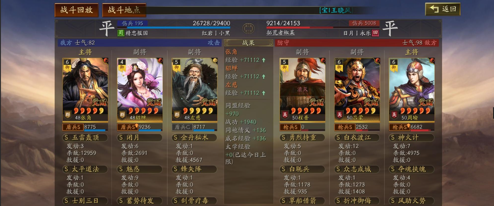 三国志战略版于吉的治军强度如何