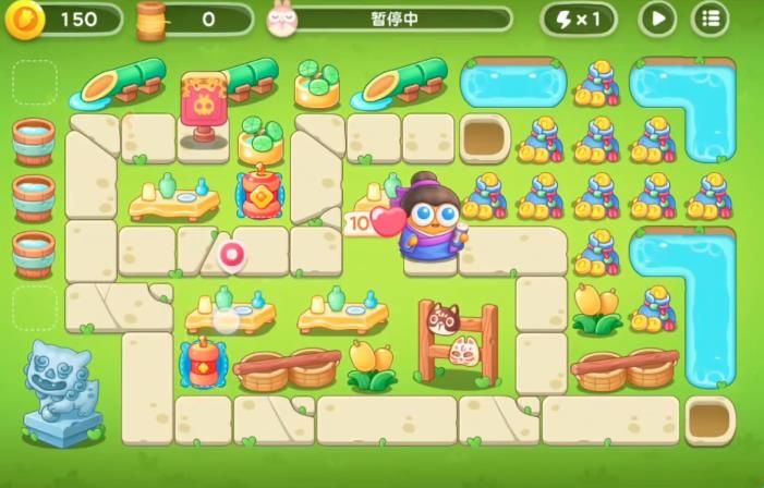 保卫萝卜4纸鸢探春8关攻略 纸鸢探春第8关无伤图文通关教程