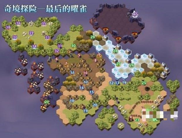 剑与远征最后的曜雀路线图怎么打 最后的曜雀攻略通关路线一览[多图]图片2