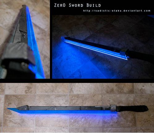 屌爆技术宅 看国外高手原型打造ZERO佩剑