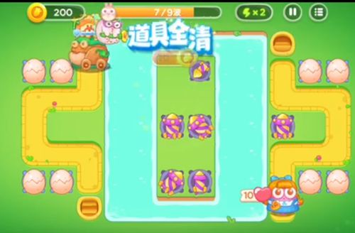 保卫萝卜4绿野奇缘34关攻略 绿野奇缘第34关无伤通关图文教程[多图]图片7