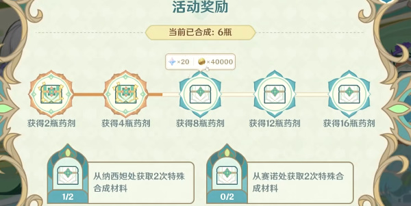 原神熠金妙剂活动攻略 熠金妙剂配方合成大全[多图]图片2